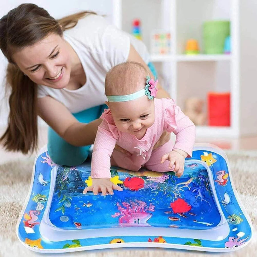 Tummy Time Water Mat for Babies – Active Play Over Screen Time