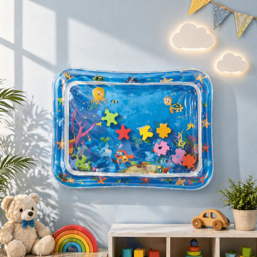 Tummy Time Water Mat for Babies – Active Play Over Screen Time