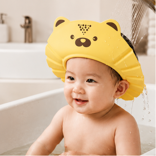 Zuvios™ Baby Shower Cap – Waterproof Bath Visor