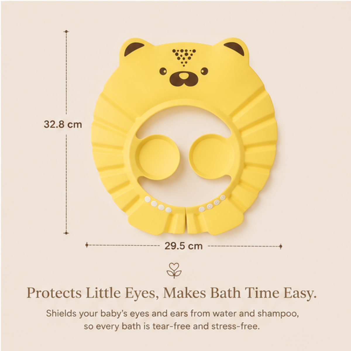 Zuvios™ Baby Shower Cap – Waterproof Bath Visor