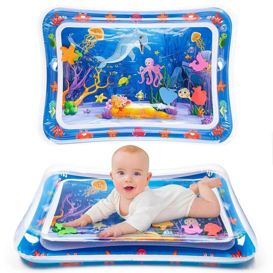 Tummy Time Water Mat for Babies – Active Play Over Screen Time