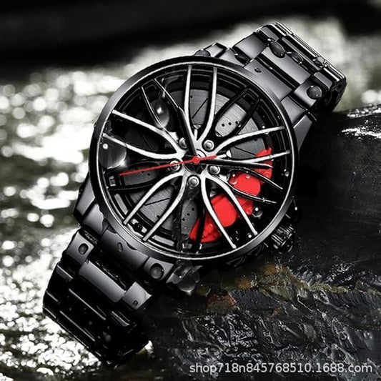 Stereoscopic Luxury Car Wheel Watch