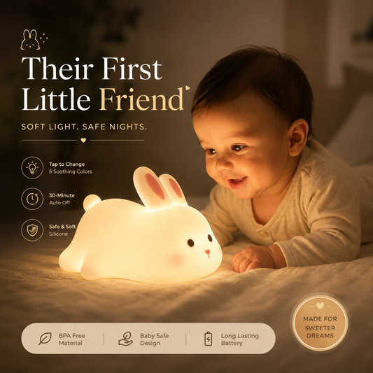 Zuvios™ LumiBunny — A Screen-Free Companion for Little Ones