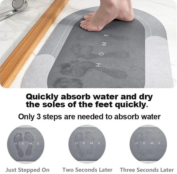 Quick Drying Non Sleep Water Soak bathroom Mat (Buy 1 Get 1 Free)