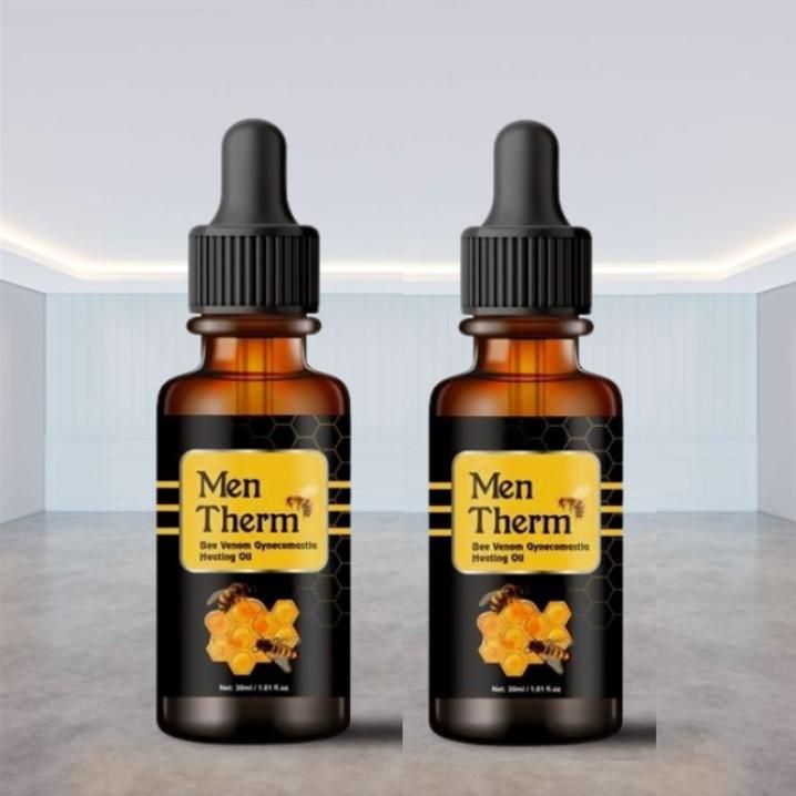 Men Therm Bee Venom Tightening Oil 60ml (Pack of 2)