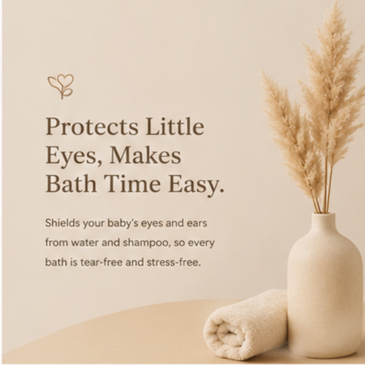 Zuvios™ Baby Shower Cap – Waterproof Bath Visor