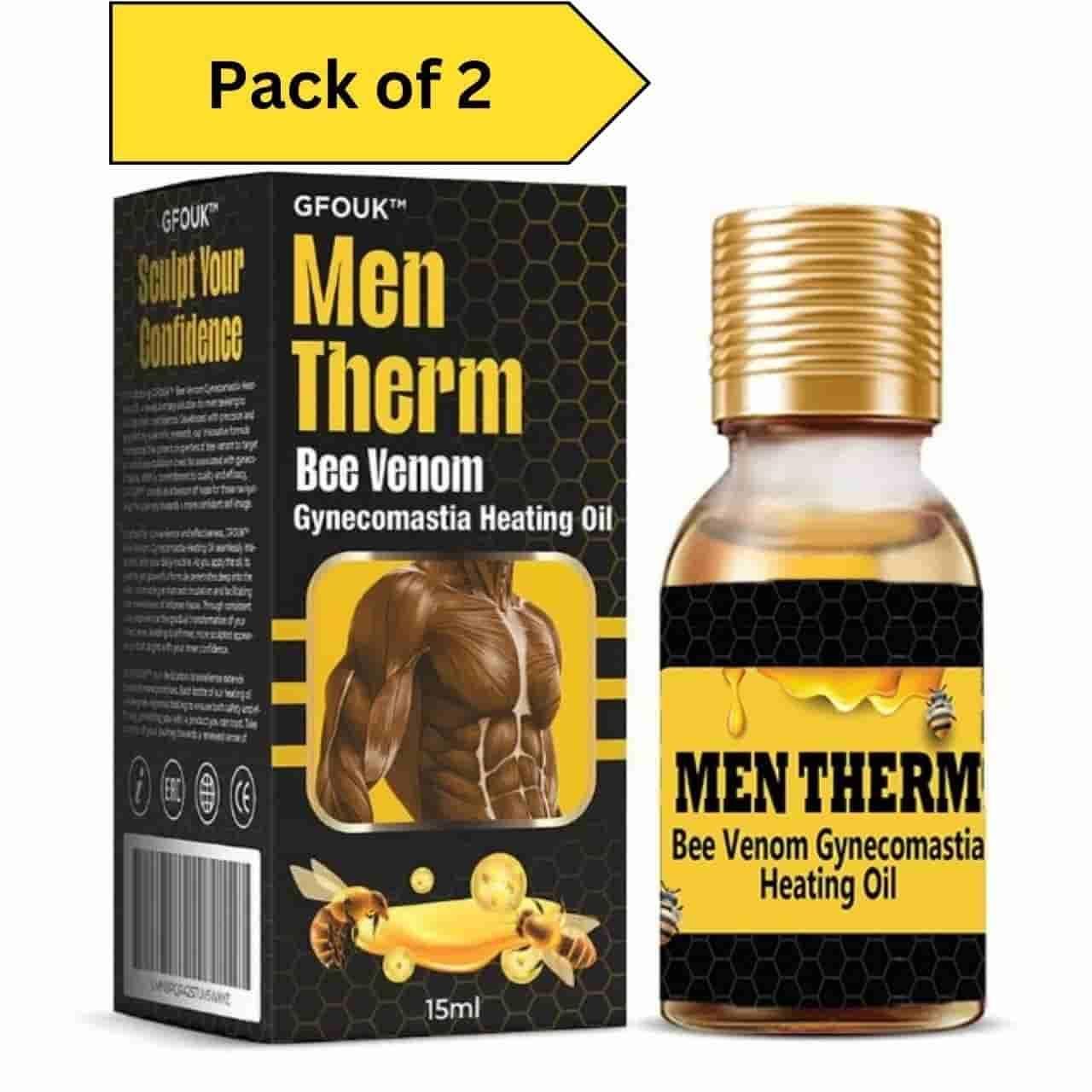 Men Therm™  Bee venom Gynecomastia Heating Oil