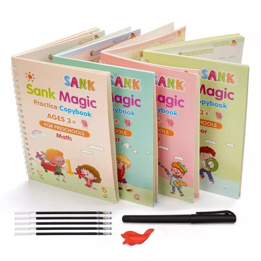 Reusable Magic Book For Kid's