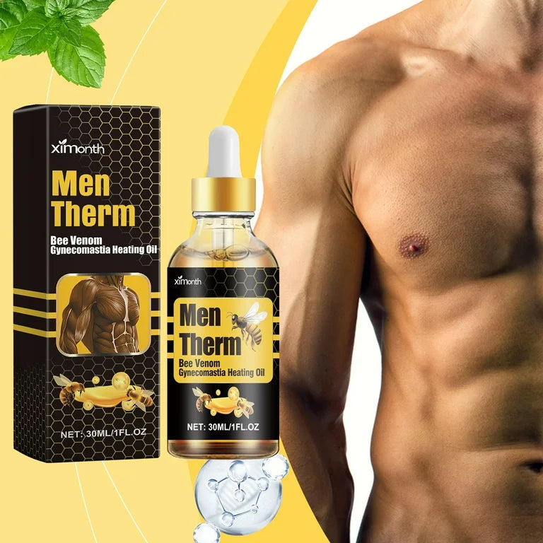 Men Therm Bee Venom Tightening Oil 60ml (Pack of 2)