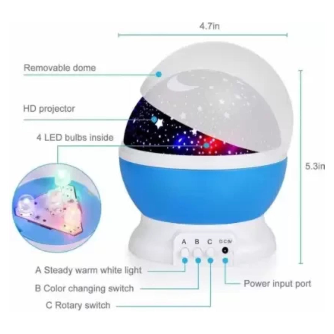 Projector Romantic LED Night Light