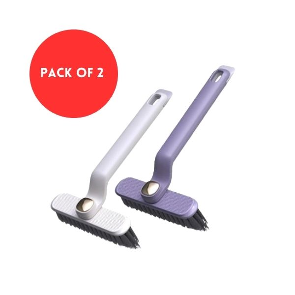 Multi-Function Rotating Crevice Cleaning Brush, 360 Degree Rotating ( Pack of 2 )