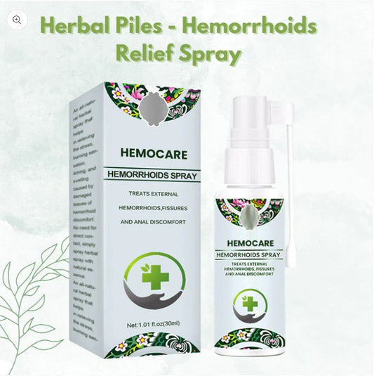 Herbal Piles - Hemorrhoids Relief Spray